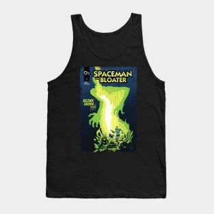 SPACEMAN AND BLOATER: Distressed Comic Cover Tank Top